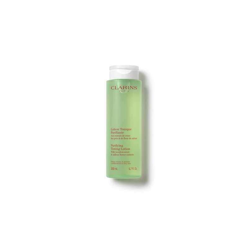 Clarins Lotion Tonique Purifiante Peaux Mistes Ou Grasses 200 Ml,