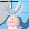 U Shaped Electric Toothbrush Smart USB Wireless Automatic Toothbrush Oral
