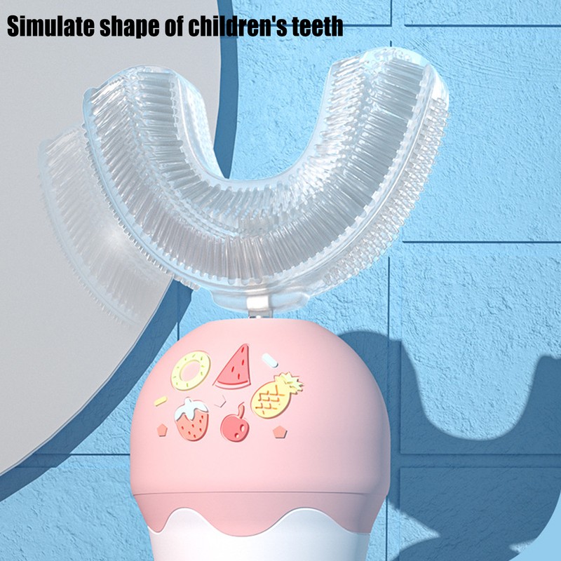 U Shaped Electric Toothbrush Smart USB Wireless Automatic Toothbrush Oral