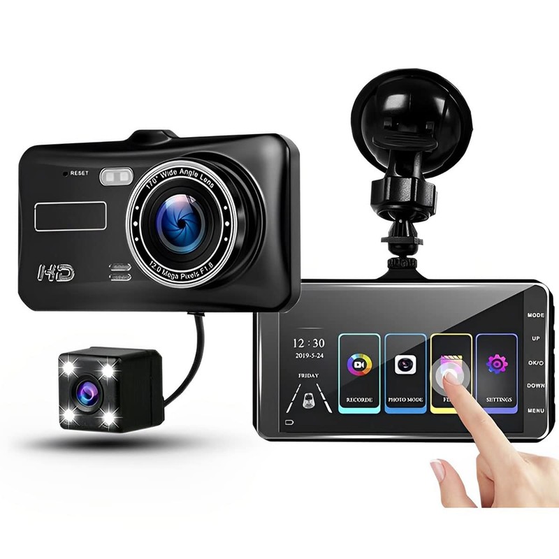 Fulasun Dash Cam Smart Car Dash Camera 1080P HD Reusable
