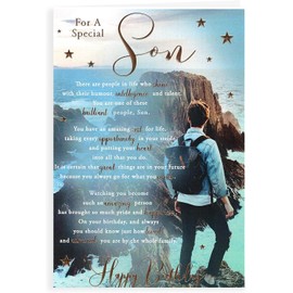For A Special Son Birthday Card - 6" X 9" - We also have birthday cards/christmas cards/thank you cards/wholesale/multipack …