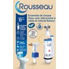 Rousseau 4210977 Flush Kit with Push Button Mechanism and Float