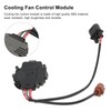 Akozon Módulo de Control del Ventilador de Refrigeración del Radiador