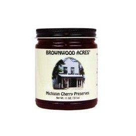 Michigan Cherry Preserves by Brownwood Acres (Michigan Cherry, 11 Ounce)