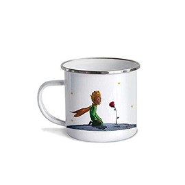 Rapoza Collective - Pocillo/Taza EL PRINCIPITO COINCIDIR 10oz (300ml), Pewter Cup LITTLE PRINCE, No se despinta, Perfecta para la Oficina o Regalo
