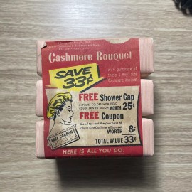 Cashmere Bouquet Vintage Cashmere Bouquet NOS Hand Soap 3 Pack