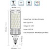 PAVOO E12 LED Light Bulbs, 16W LED Candelabra Bulbs 120