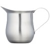 CASUAL PRODUCT Aoyoshi Milk Pitcher, Matte Silver, 7.4 fl oz