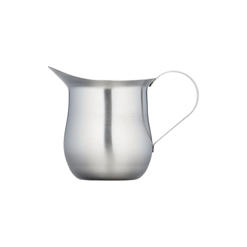 CASUAL PRODUCT Aoyoshi Milk Pitcher, Matte Silver, 7.4 fl oz