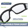 JORESTECH Eyewear Protective Safety Glasses, Anti Fog Polycarbonate Impact Resistant