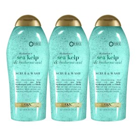 Ogx Hidratación + Algas Marinas Y Ácido Hialurónico Sin Sulf