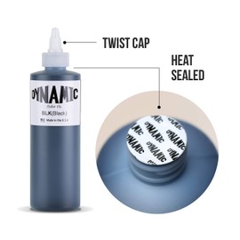 Dynamic Color Co - #60 Greywash Solution, Dark Shade Greywash Made from Hospital-Grade Water, Filtered, Distilled and UV sterilized (4oz Bottle)