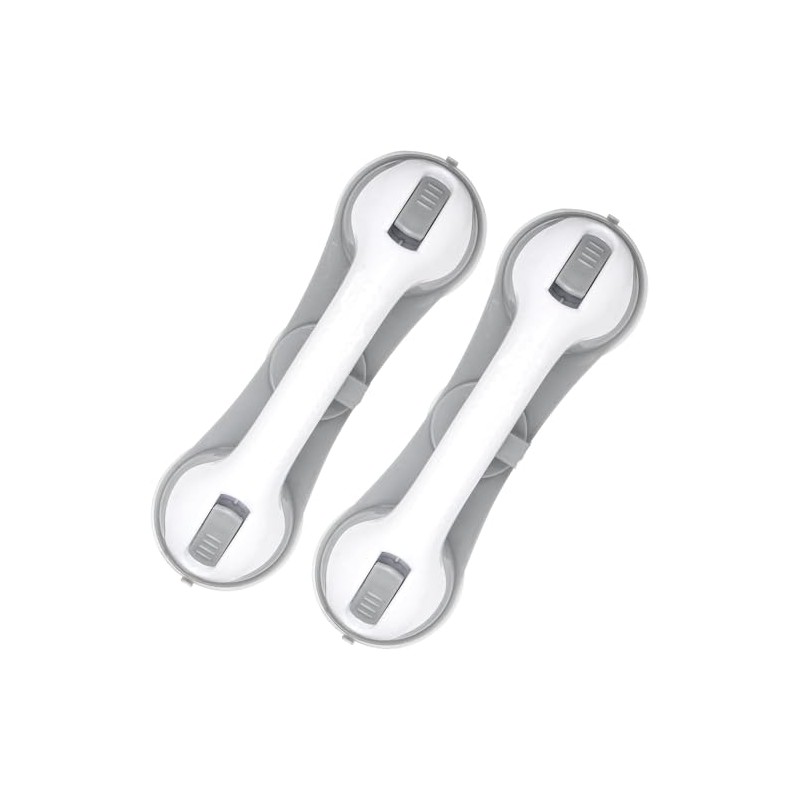 2 Pack Grab Bars for Bathtubs and Showers with 3