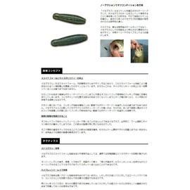 Smith LTD #297 Gary Yamamoto Imo Grub 2.4 inches (60 mm), Approx. 0.3 oz (8.5 g) (Pack of 10) Green Pumpkin/Black Flakes