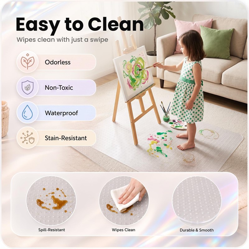 Office Chair Mat for Carpet Floors, 30" x 48", for