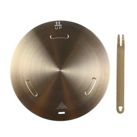 11inch Induction Adapter Plate, Heat Diffuser for Gas Stove Glass Cooktop Induction Adapter Plate with Removable Handle, Stovetop Adapter Plate Converter Disk