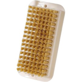 Utility Cleaning Hand Brush for Scrubbing Tough Stains on Knits Cotton Leather Washable Fabrics (White, One Size)