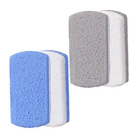 SAFIGLE 4pcs Foot Rasp Files Pumice Stone Foot Dead Skin Remover Exfoliating Tool