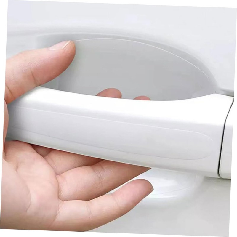 Mobestech Door Handle Guard Car Door Edge Protector Anti-Scratch Sticker