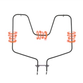 OEM WB30X46987 Oven Heating Element Compatible with GE Hotpoint Kenmore. Replaces WB44K10001 WB44K10005 4984035 AP7216188 PS17626202 EAP17626202