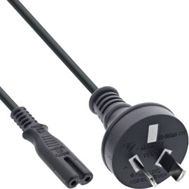InLine® Power cable, Inline®, mains plug Australia/Argentina to Euro 8 socket 1.8m