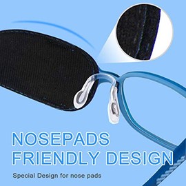 Reusable Amblyopia Eye Patches, 24 Pieces Non-Woven Fabric Patches for Adults and Children Amblyopia Eye Patches