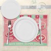 Lunarable 1950s Place Mats Set of 4, Bubble Gum Tasty