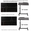 TigerDad Over Bed Table with Wheels Adjustable | Rolling Laptop