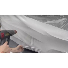 AUTOGOODY 480" x 60" Gloss White Vinyl Film Wrap Sticker Decal Air Bubble Free 40ft x 5ft