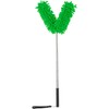 Sichler Haushaltsgeräte Microfibre duster: malleable microfibre duster, 2 heads, telescopic