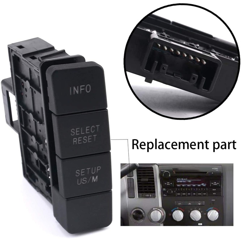 Xiaoyudou Drive Monitor Info Switch Mod for Toyota Tundra 2007-2013,