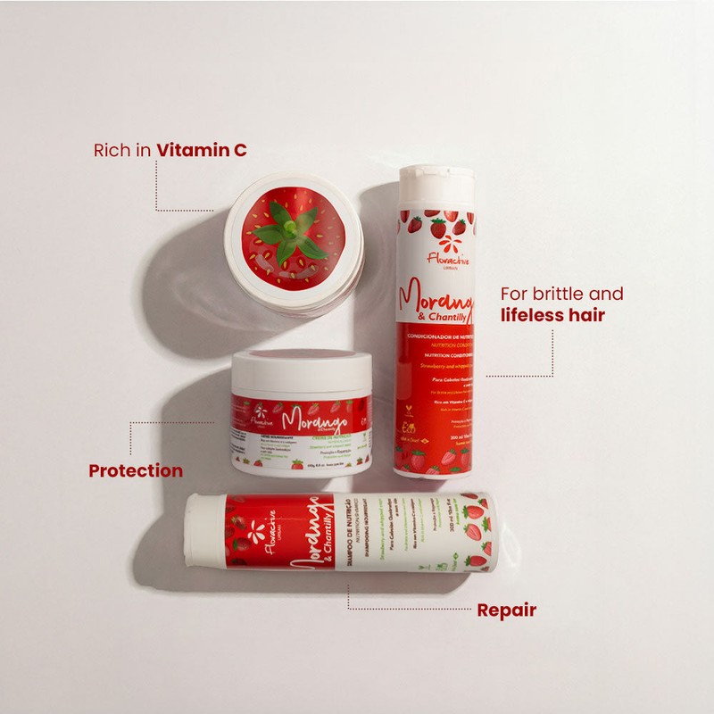 Floractive Strawberry & Whipped Cream Mask 250g