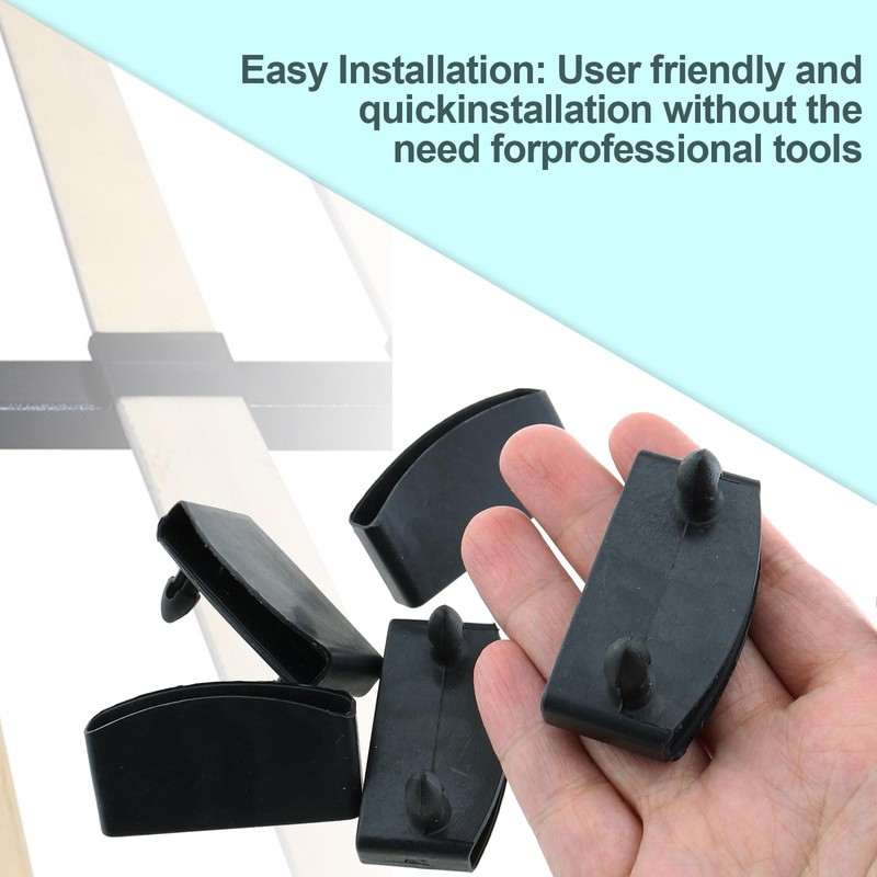 iwiio 12Pcs Bed Slat Holders, Bed Slat Caps, Side and