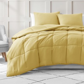 Casa Platino 3Piece Pre-Washed King Size Comforter Set, Cocoon - Bedding Set, Fade Resistant, Super Soft & Cozy, Includes 1 Comforter & 2 Shams