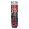 Virgin of Guadalupe (Virgen de Guadalupe) Rose Perfumed Devotional Candle