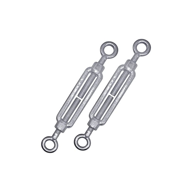 Marcopol Turnbuckle Wire Tensioner M10, Adjustable Turnbuckles Eyelet and Eyelet,