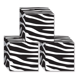 Beistle Zebra Print Favor Boxes