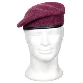 MFH 10104 German Army Commando Beret, bordeaux