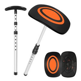 Micnaron Golf Travel Bag Support Pole, Sturdy Aluminum Pole with Adjustable Height, Golf Club Travel Protection Kit, Golf Bag Accessory to Prevent Collapse and Protect Golf Clubs