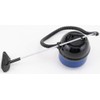 Dollhouse Miniature Portable Workshop Vacuum Cleaner, Blue with Black