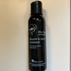 Blue Poppy Externals / Muscle & Joint Liniment / (External Use) 4ozs.