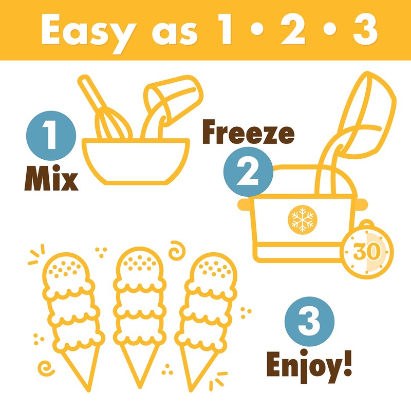 Triple Scoop - Premium Vanilla Choc Chip Ice Cream Mix