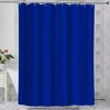 Classic Royal Blue Shower Curtain, Solid Color Bathroom Curtain 60