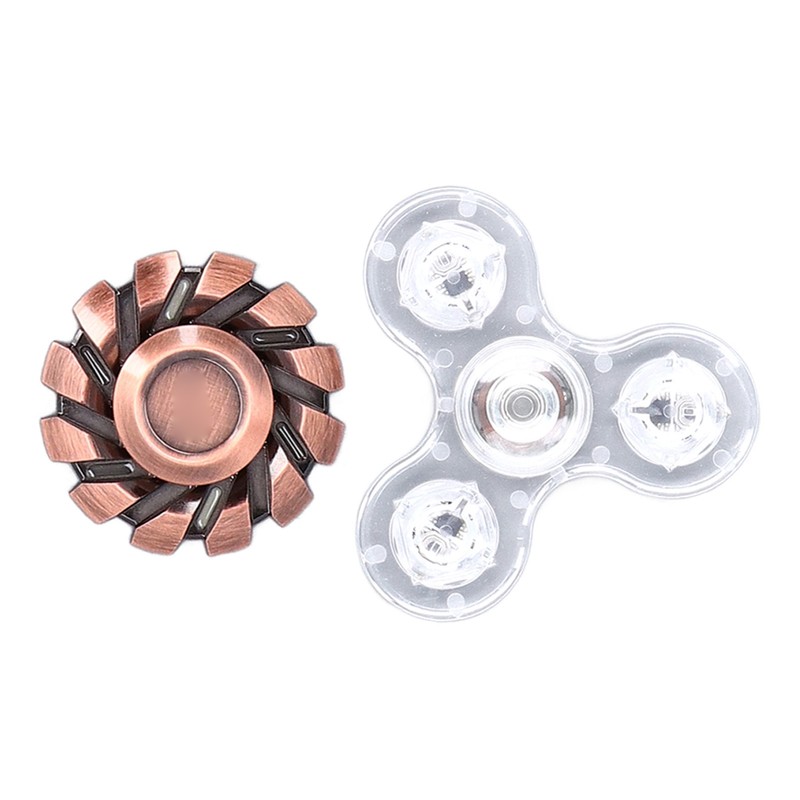 Luminous Fingertip Rotating Toy Stress Reduction and Anxiety Relief Cool