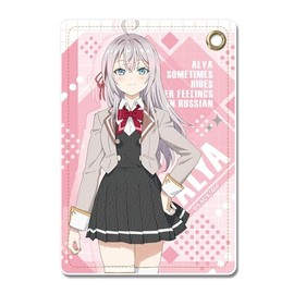 Sometimes Arya-san Next Door Delle in Russian Leather Pass Case A LPAN-R006-m01