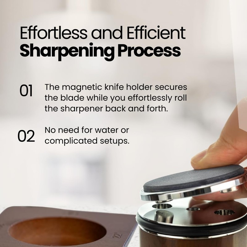 Rolling Knife Sharpener Kit have 15, 18, 20 & 22