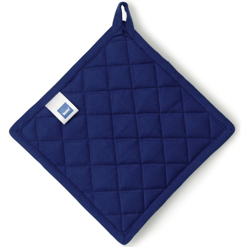 kela Oven Cloth Frida Cupcake 20x20cm of Cotton, Blue/Beige, 2