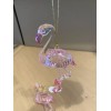 Party explosions Pink flamingo hanging Christmas ornament Qty Of 1