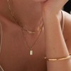 Dainty Gold Birthstone Necklaces for Women Non Tarnish, 14K Trendy