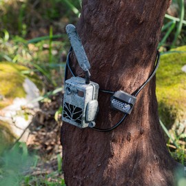 ZEISS Cable Lock with Code - 185cm Long, 8mm Thick Steel Cable - Weatherproof Combination Lock for Wildlife Cameras, Security Cameras & Outdoor Security